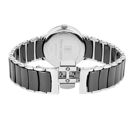Montre femme Céramic 006K938 céramique noire - Thomas Morel