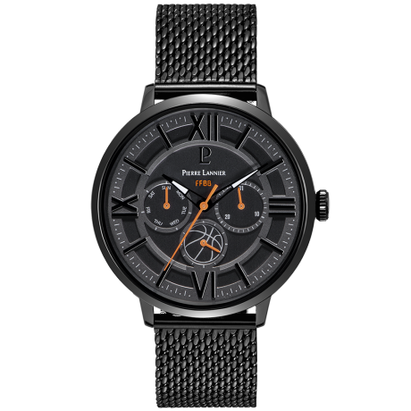 Coffret Homme FFBB 371D439 bracelets interchangeables noir - Thomas Morel