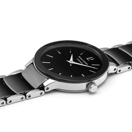Montre femme Céramic 006K938 céramique noire - Thomas Morel