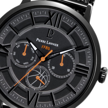 Coffret Homme FFBB 371D439 bracelets interchangeables noir - Thomas Morel