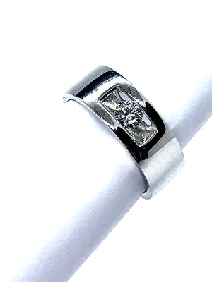 Solitaire Diamant OR BLANC 750/1000 - Thomas Morel