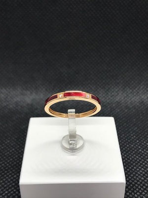 Bague CLOZEAU Or Rose et Diamant 750/1000