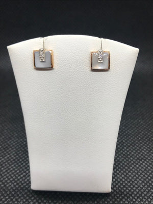 BOUCLE D'OREILLES CLOZEAU OR ROSE 750/1000