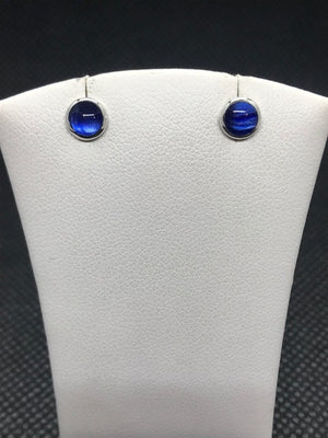 BOUCLE D'OREILLES CLOZEAU OR BLANC 750/1000