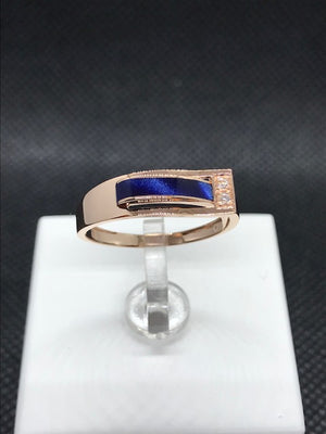 Bague CLOZEAU OR ROSE 750/1000